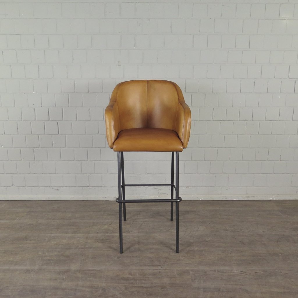 Barhocker Barstuhl Camel Leder