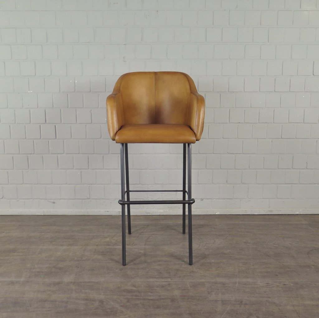 Barhocker Barstuhl Camel Leder