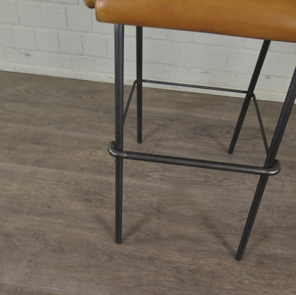 Barhocker Barstuhl Camel Leder