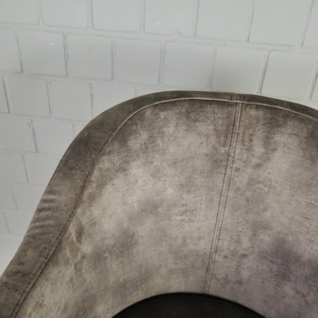 Barhocker Barstuhl Taupe Velour