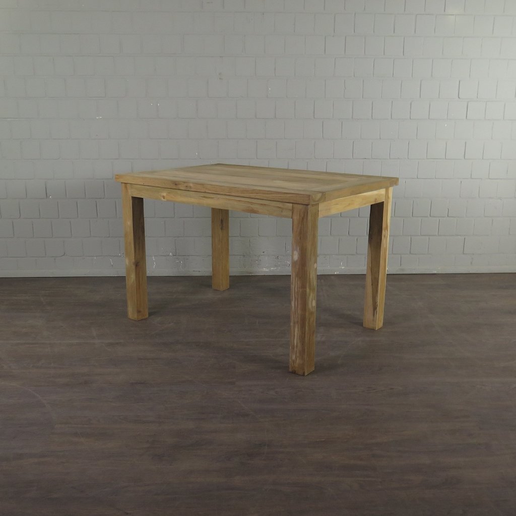 Tisch Esstisch Teakholz 1,20 m x 0,80 m