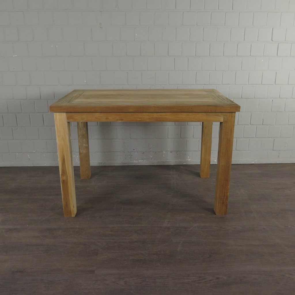 Tisch Esstisch Teakholz 1,20 m x 0,80 m