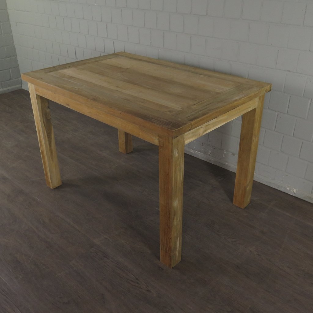 Tisch Esstisch Teakholz 1,20 m x 0,80 m