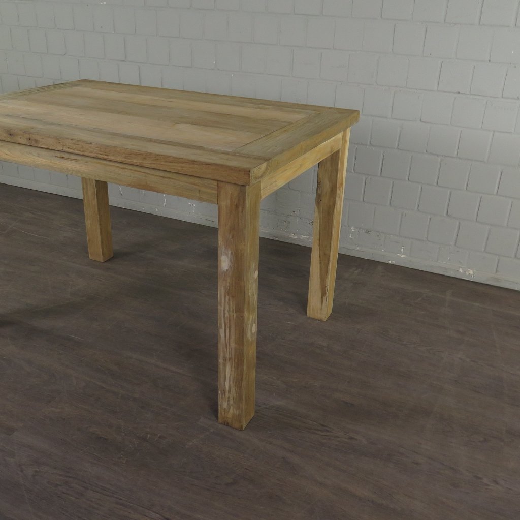 Tisch Esstisch Teakholz 1,20 m x 0,80 m