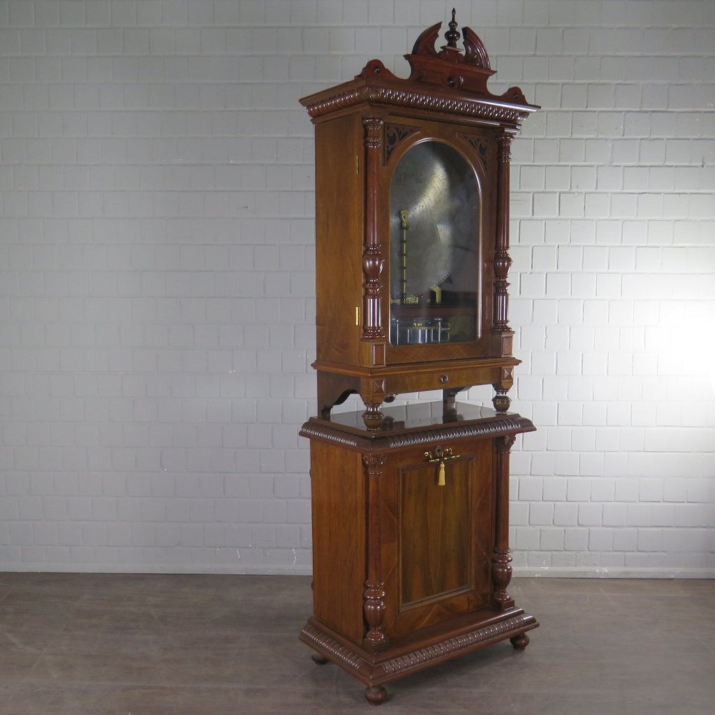 Spieluhr Symphonion Gründerzeit 1875 Nussbaum