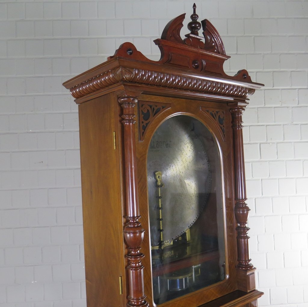 Spieluhr Symphonion Gründerzeit 1875 Nussbaum