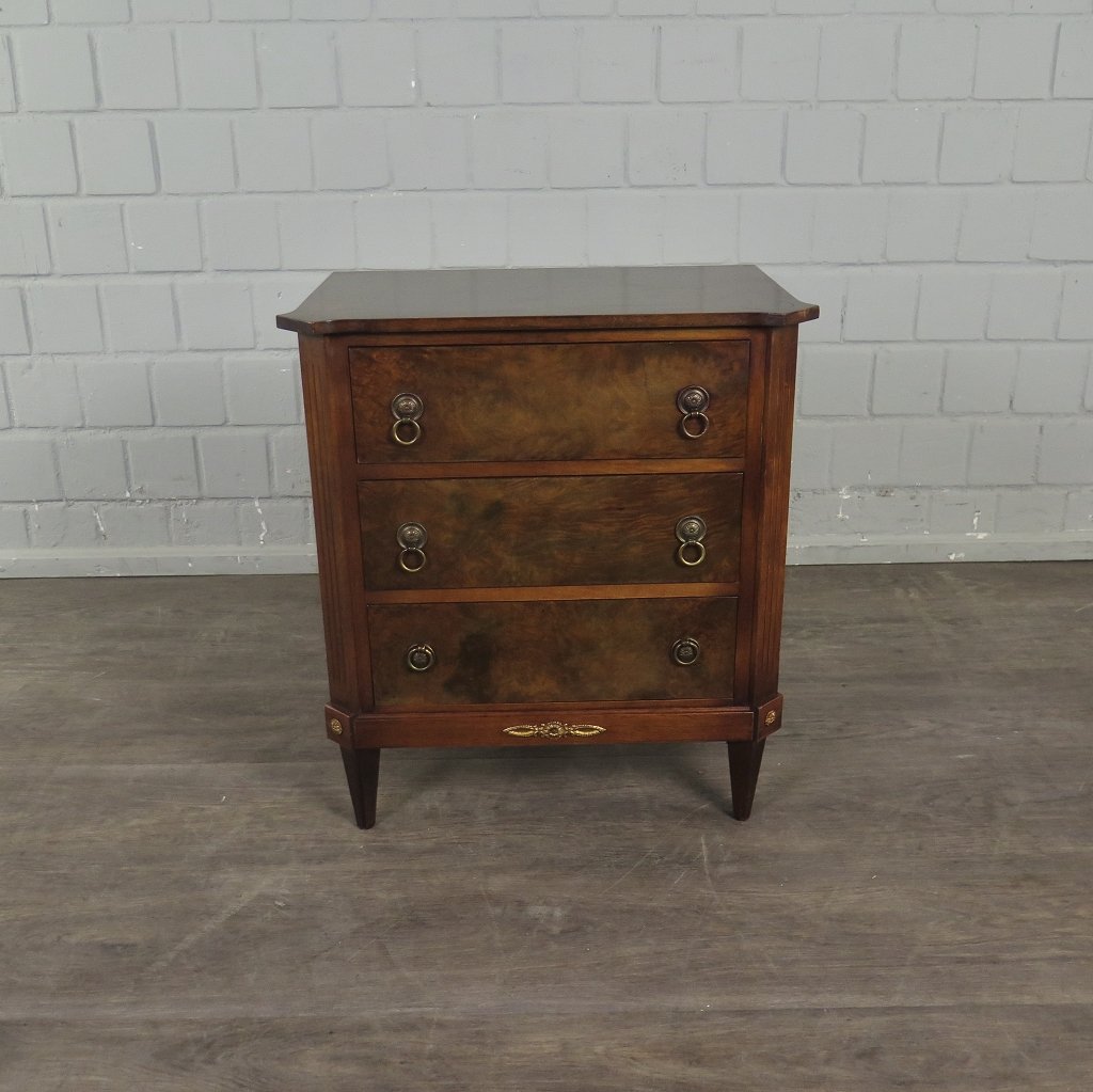 Miniaturkommode Modellkommode Nussbaum 0,54 m
