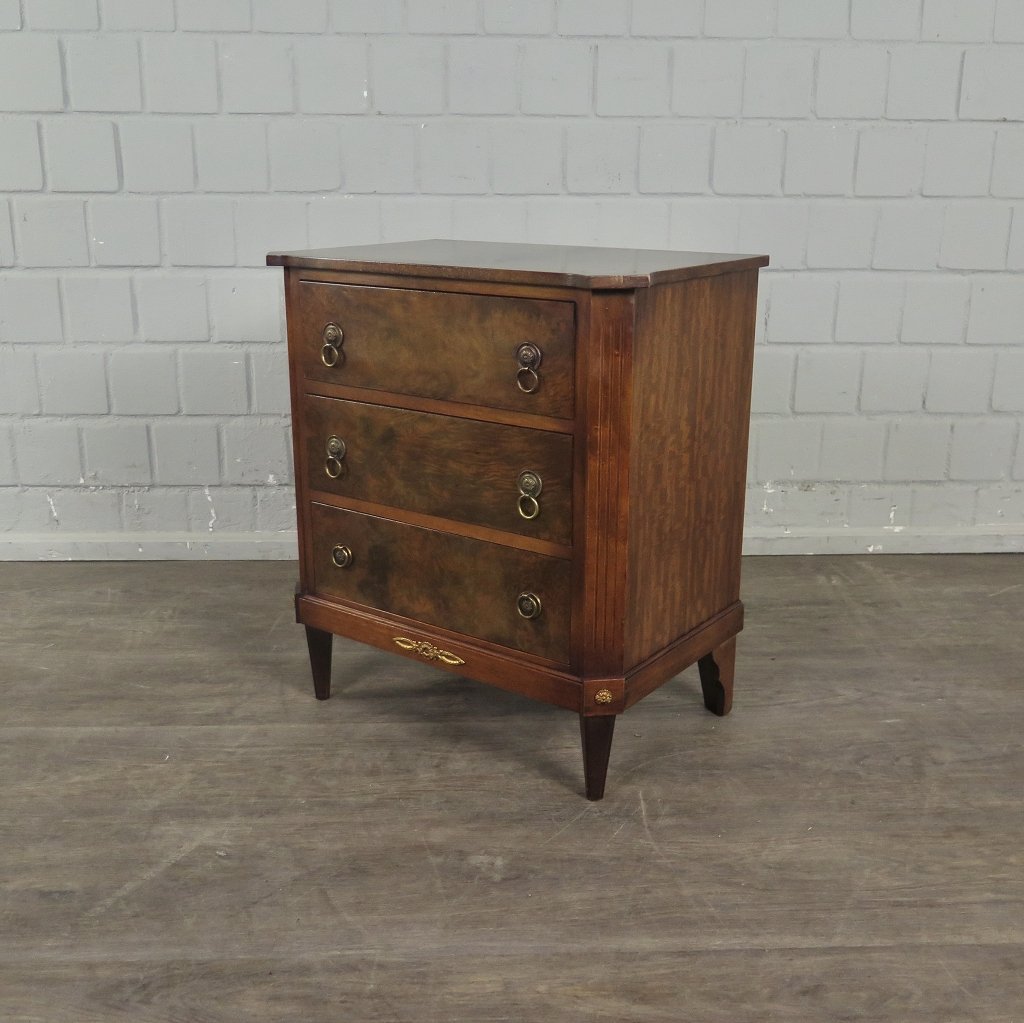 Miniaturkommode Modellkommode Nussbaum 0,54 m