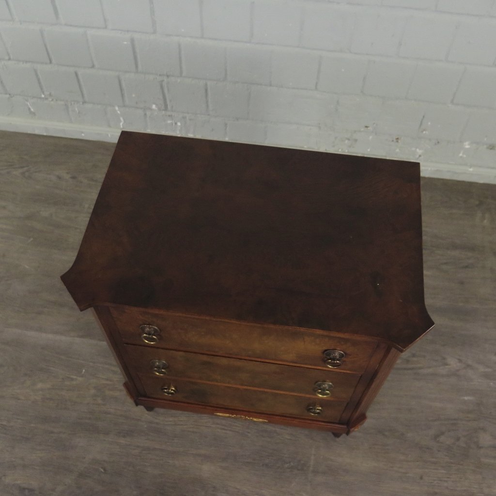 Miniaturkommode Modellkommode Nussbaum 0,54 m