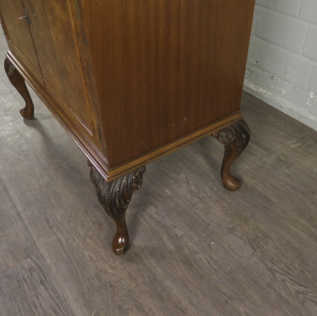 Cocktail-Barschrank Klassische Moderne 1950 Nussbaum