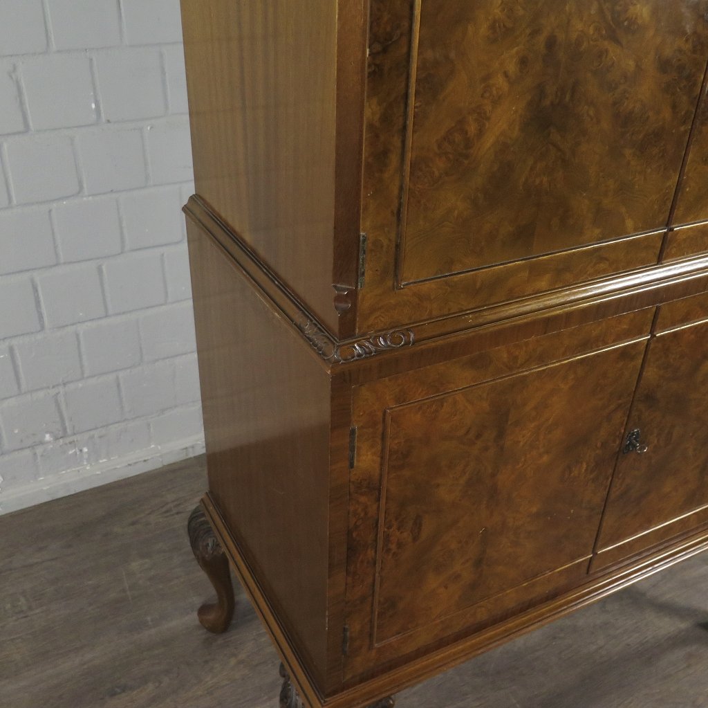 Cocktail-Barschrank Klassische Moderne 1950 Nussbaum