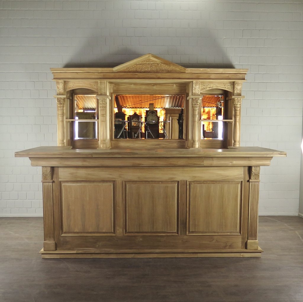 Empire Bar Theke Teakholz 2,70 m