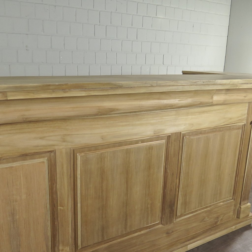 Empire Bar Theke Teakholz 2,70 m