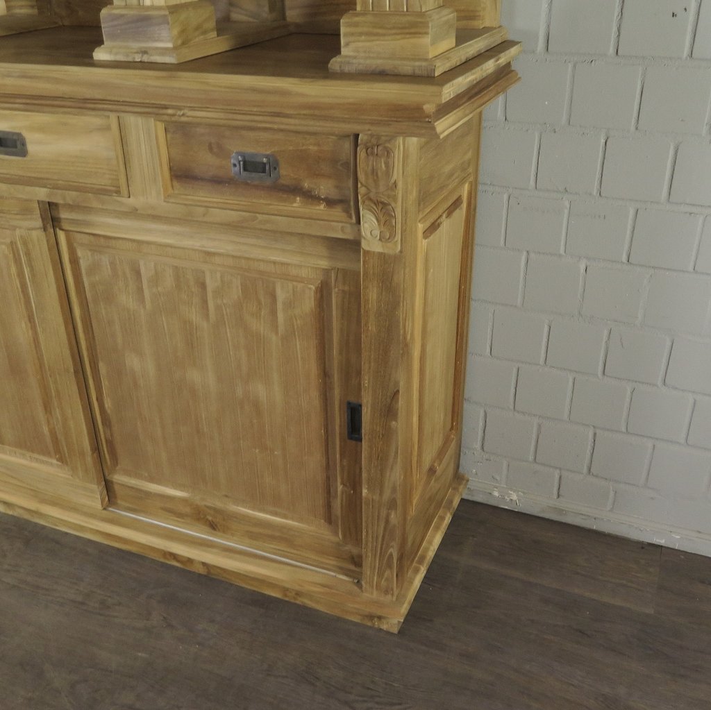 Englische Bar Theke Tresen Teakholz 1,65 m