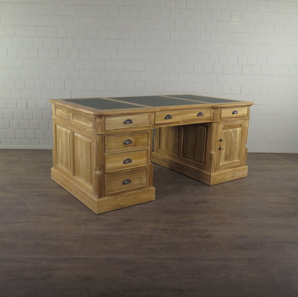 Schreibtisch Teakholz 1,80 m