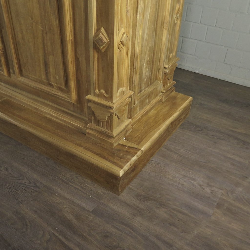 Theke Tresen Regal Bella Teakholz 3,00 m