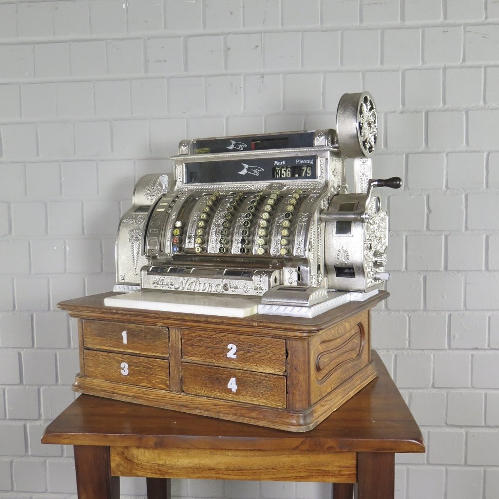 Ladenkasse National Jugendstil 1910