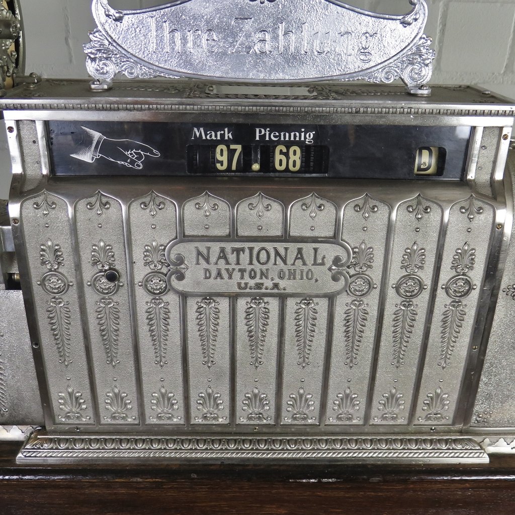 Ladenkasse National Jugendstil 1908