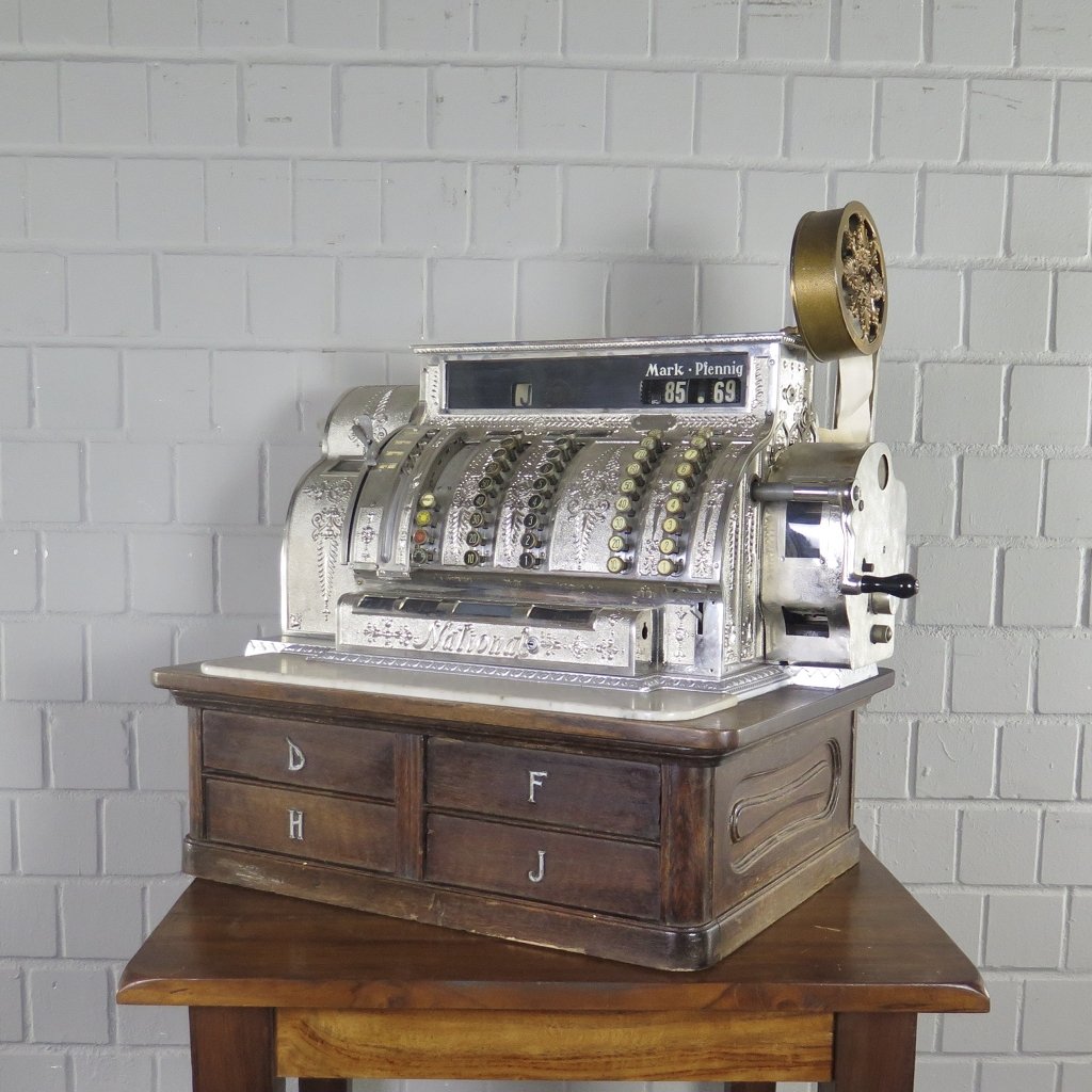 Ladenkasse National Jugendstil 1910