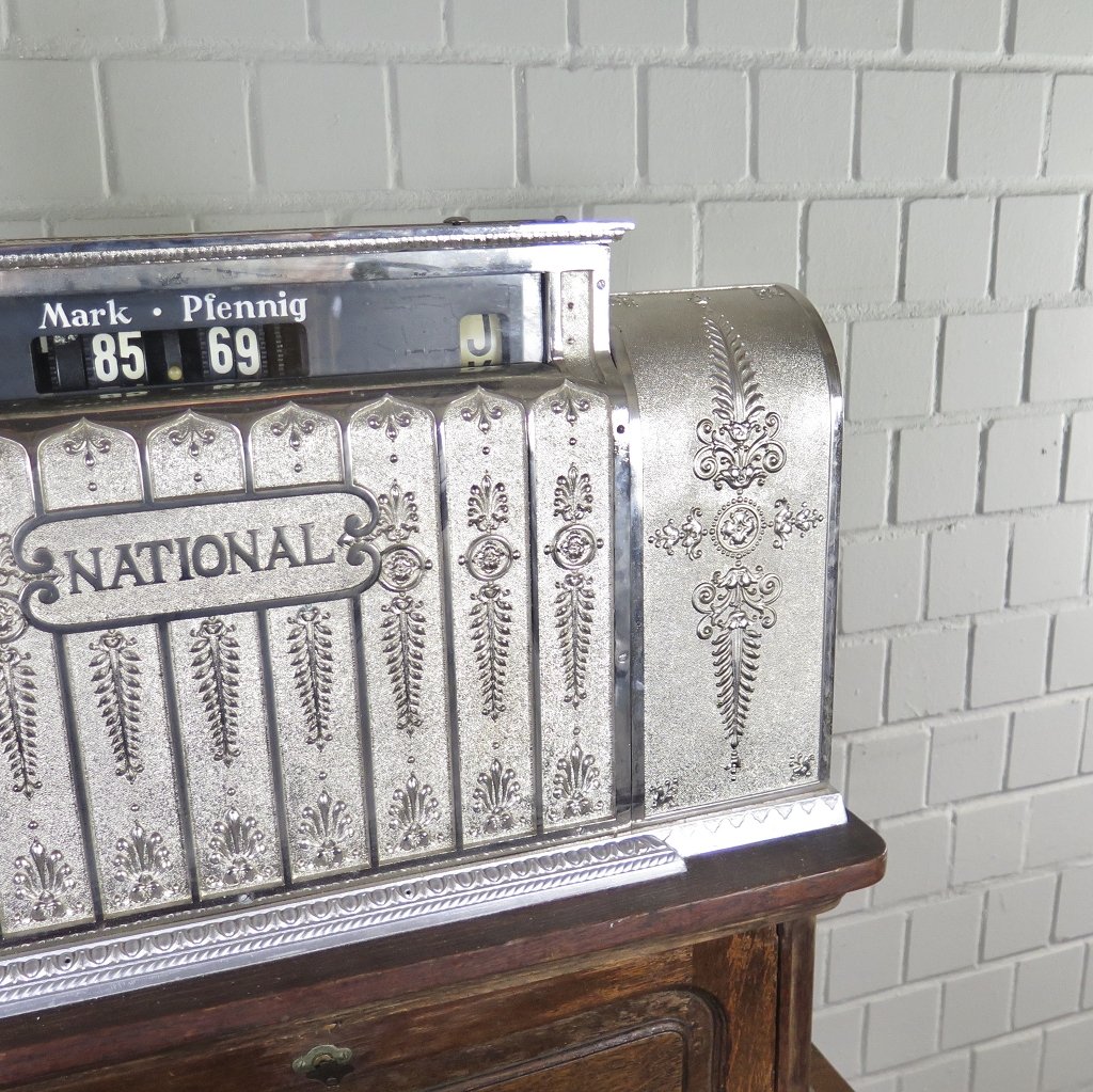 Ladenkasse National Jugendstil 1910