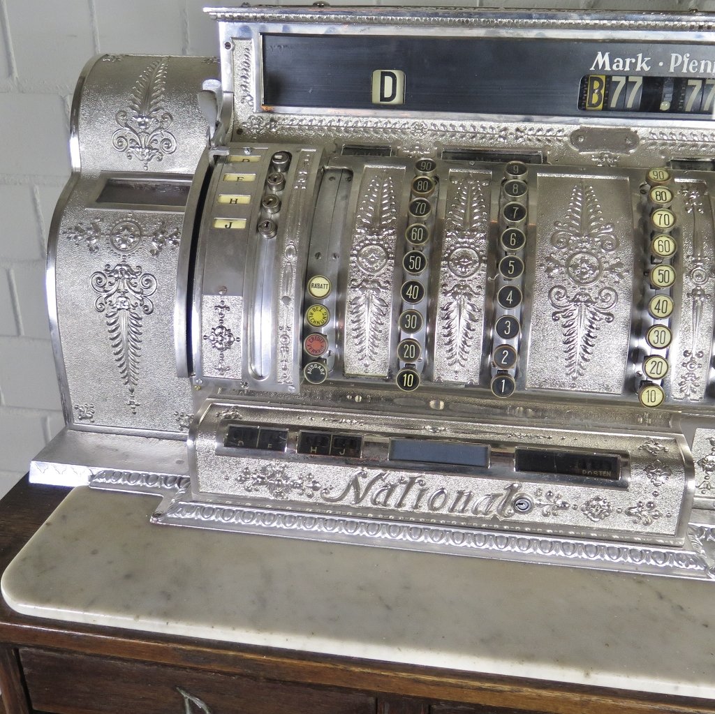 Ladenkasse National Jugendstil 1910