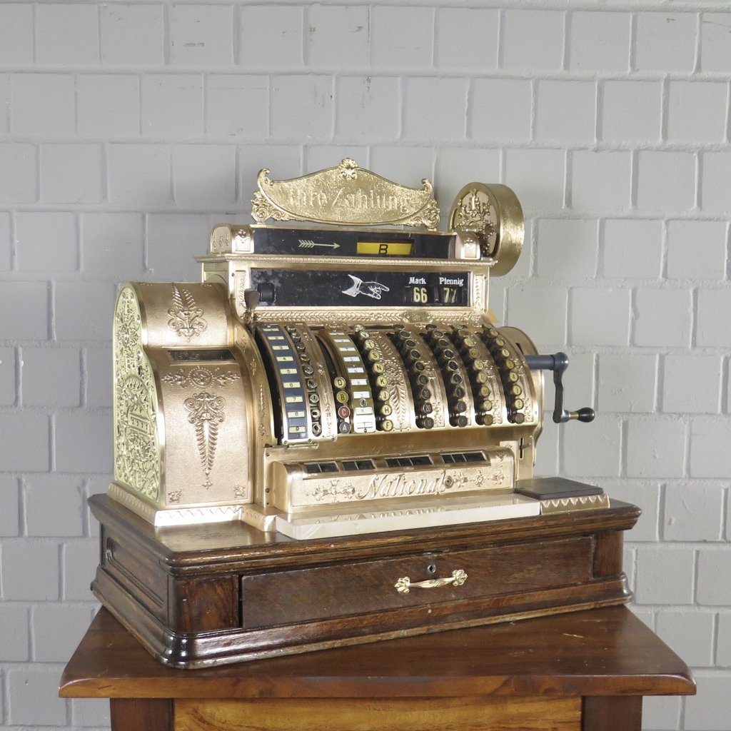 Ladenkasse National Jugendstil 1911