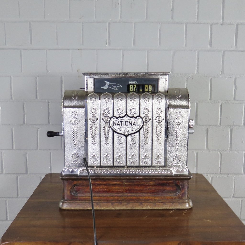 Ladenkasse National elektrisch Jugendstil 1912