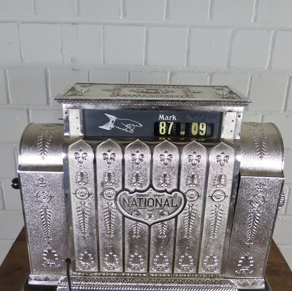Ladenkasse National elektrisch Jugendstil 1912