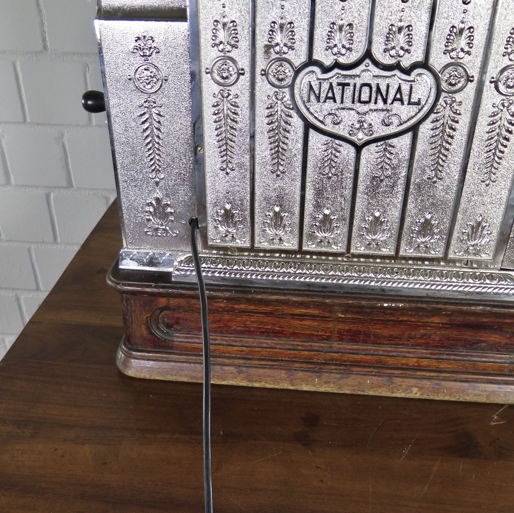 Ladenkasse National elektrisch Jugendstil 1912