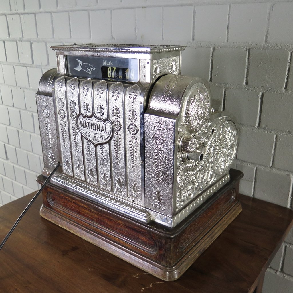 Ladenkasse National elektrisch Jugendstil 1912