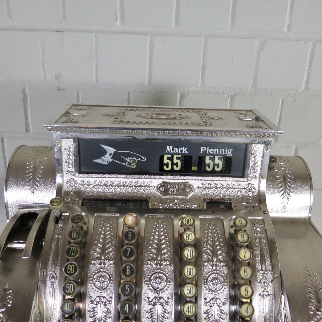 Ladenkasse National elektrisch Jugendstil 1912