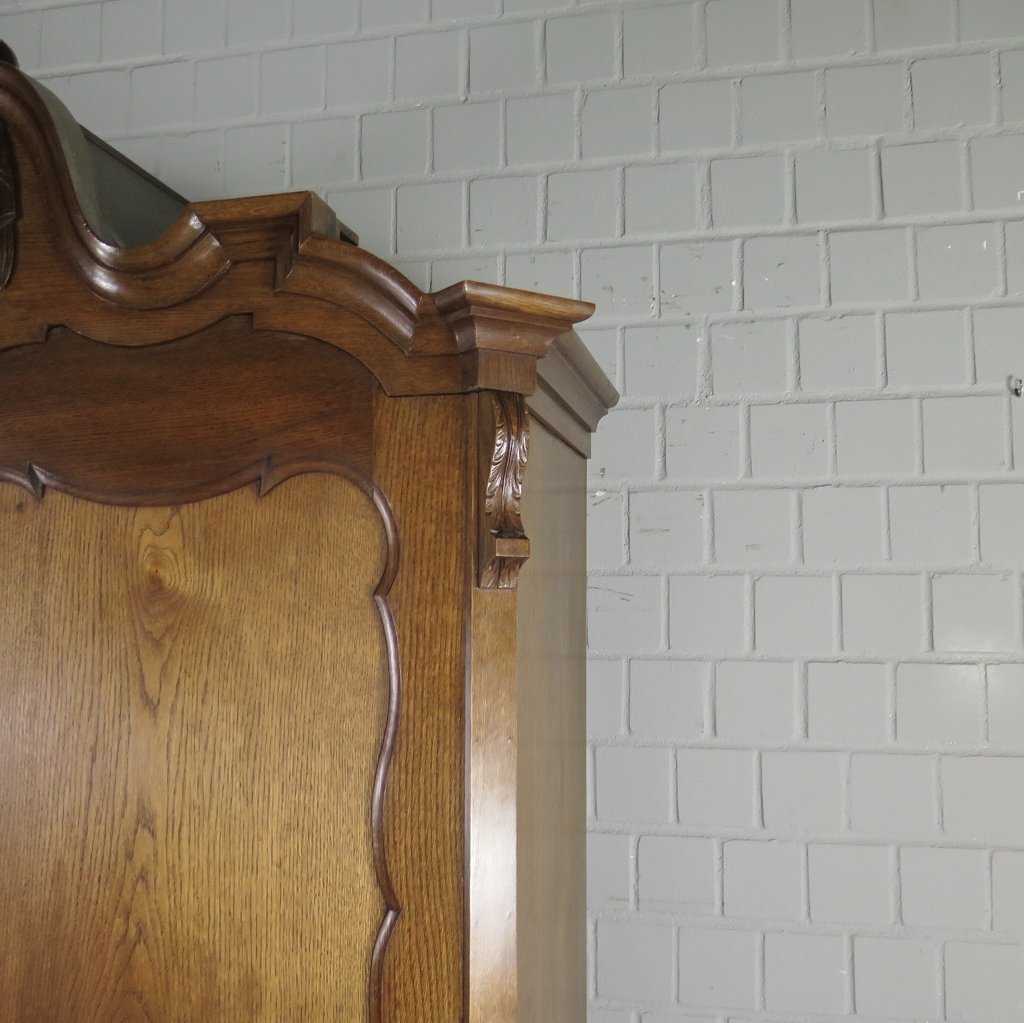 Kabinettschrank Schrank Neubarock 1880 Eiche