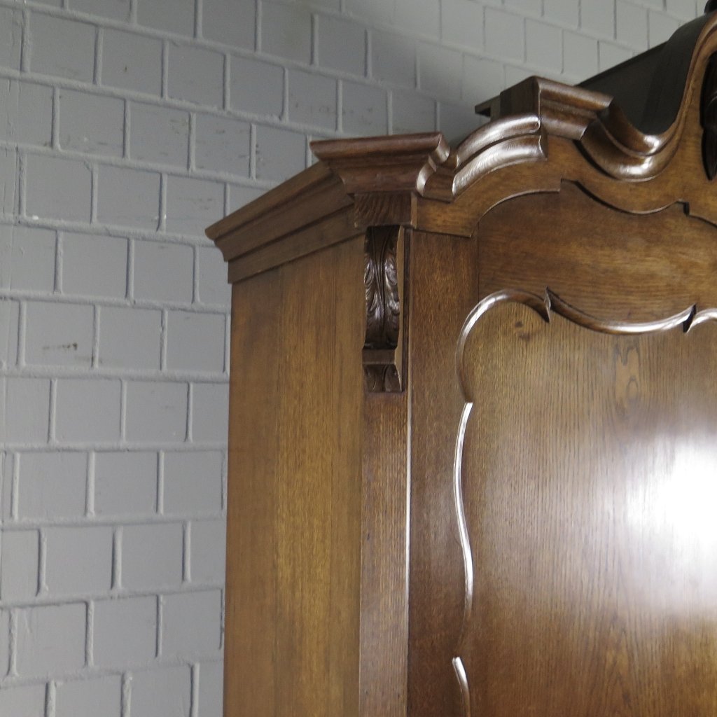 Kabinettschrank Schrank Neubarock 1880 Eiche