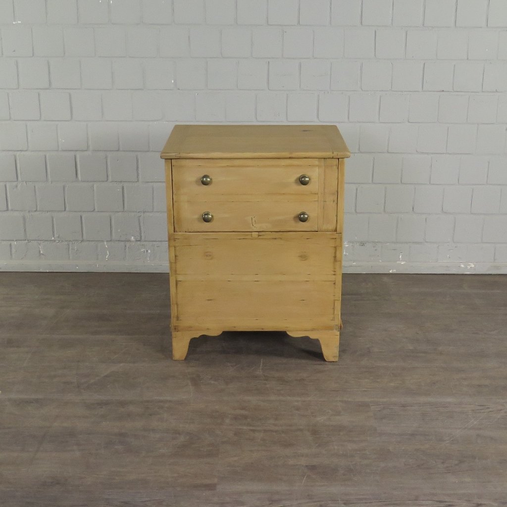 WC-Schrank Toilettenschränkchen Jugendstil 1910 Kiefer