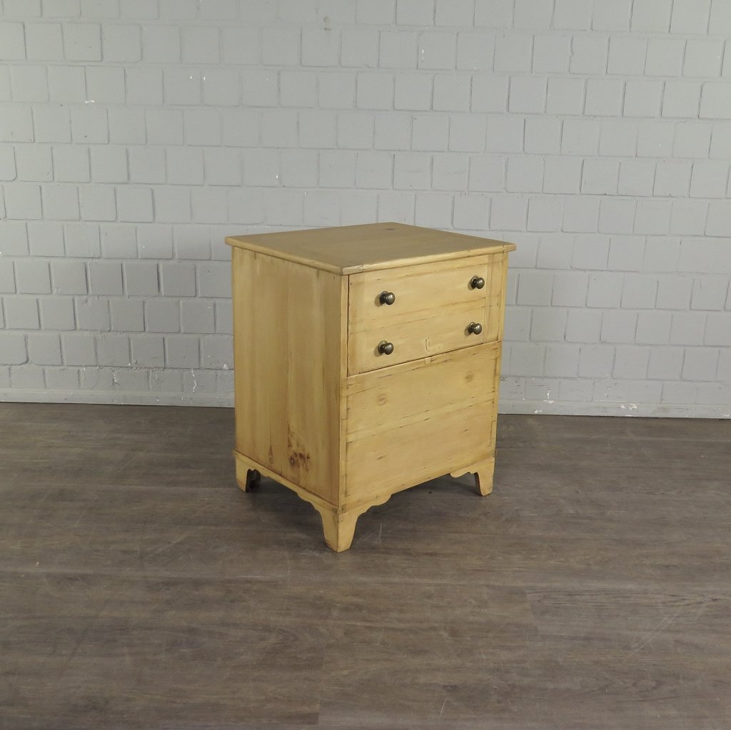 WC-Schrank Toilettenschränkchen Jugendstil 1910 Kiefer