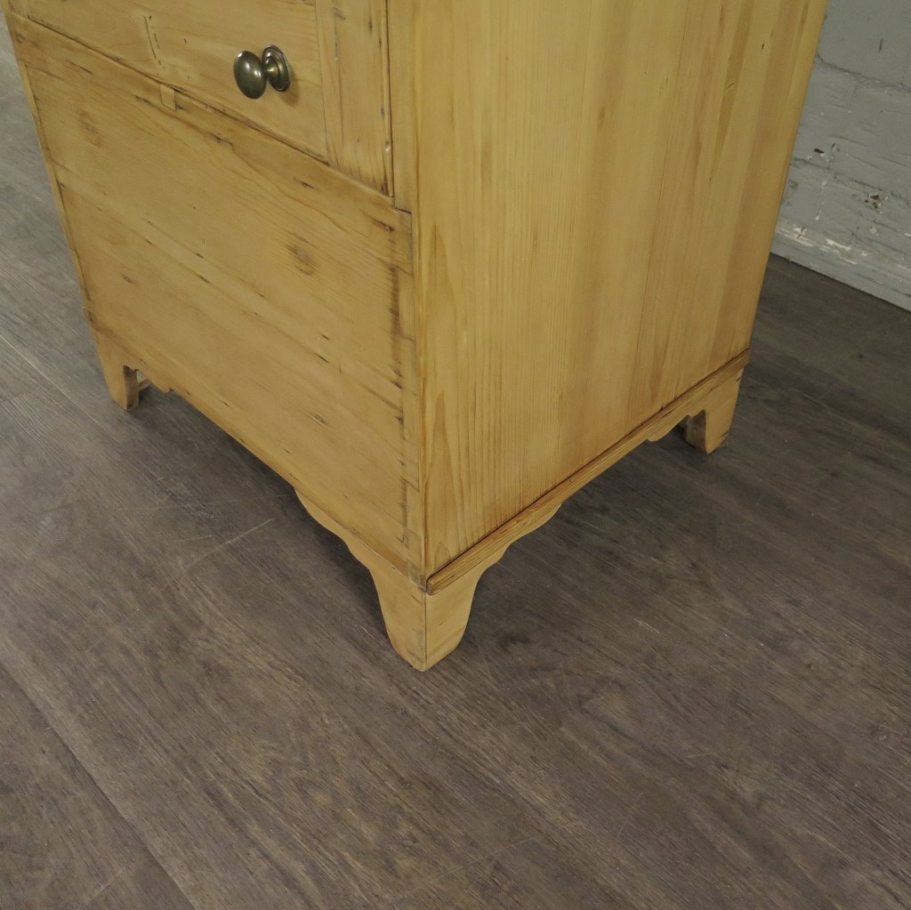 WC-Schrank Toilettenschränkchen Jugendstil 1910 Kiefer