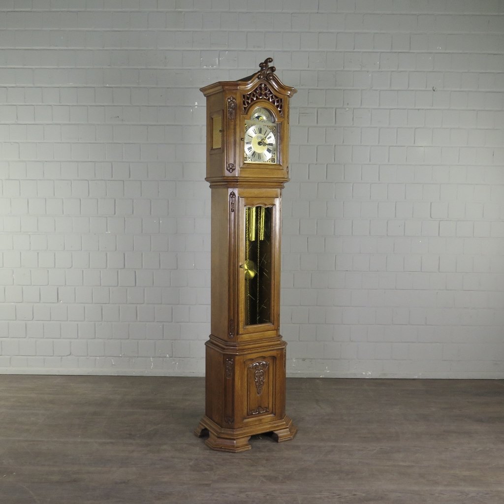 Standuhr Uhr Warmink Eiche Westminster