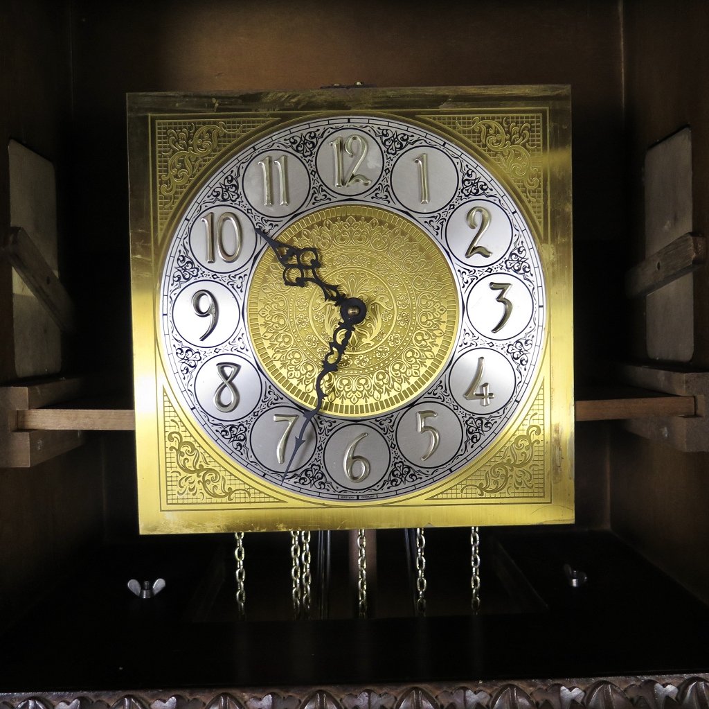 Standuhr Uhr Nussbaum Westminster