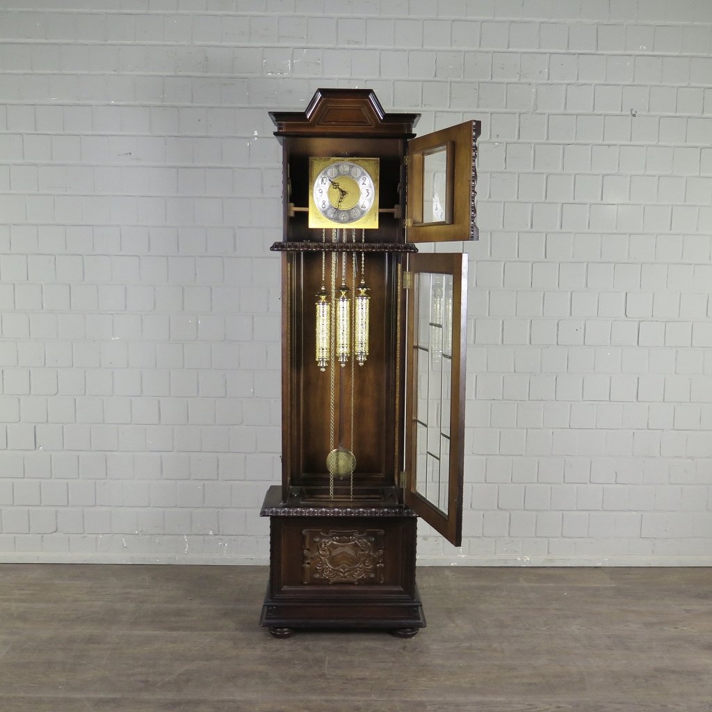 Standuhr Uhr Nussbaum Westminster
