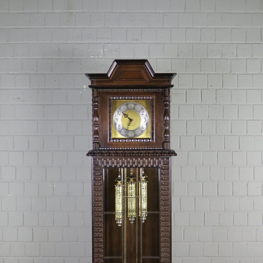 Standuhr Uhr Nussbaum Westminster
