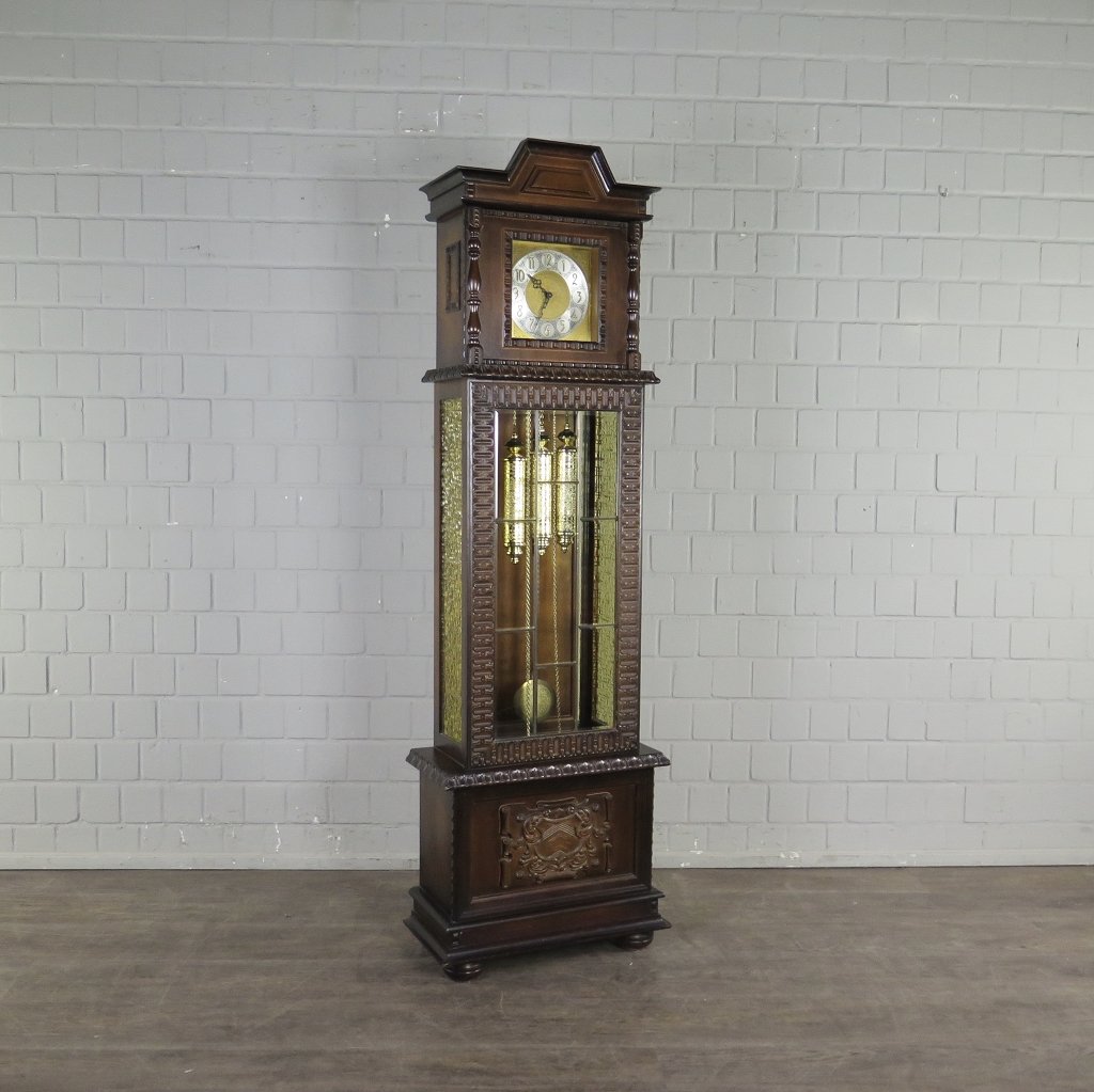 Standuhr Uhr Nussbaum Westminster