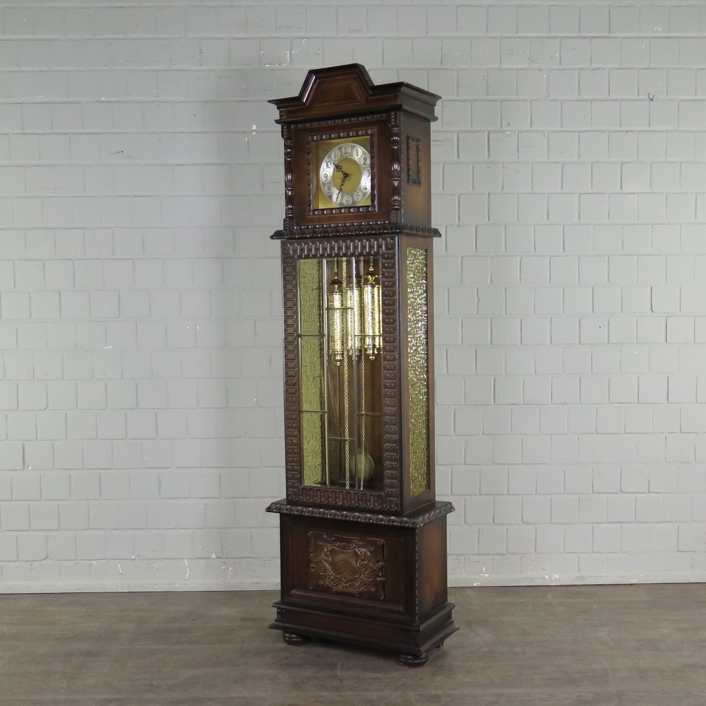 Standuhr Uhr Nussbaum Westminster