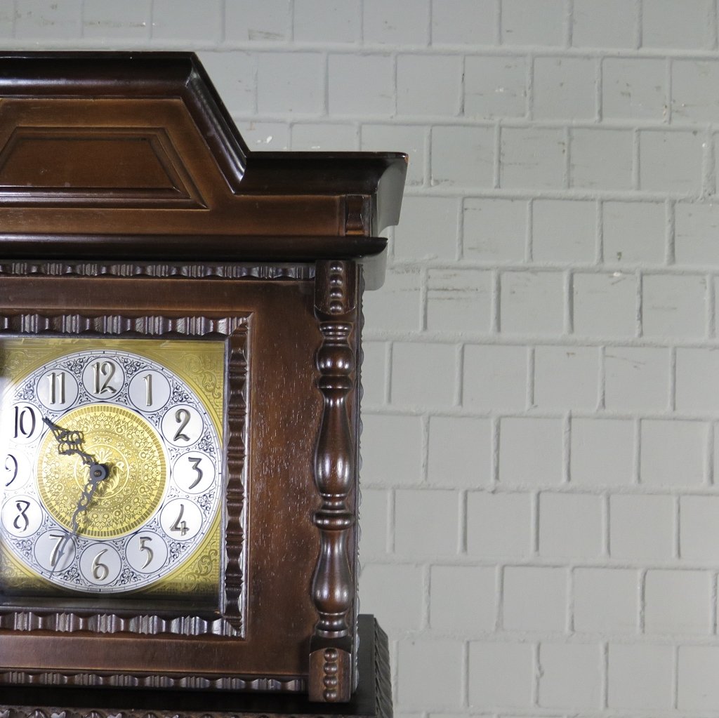 Standuhr Uhr Nussbaum Westminster