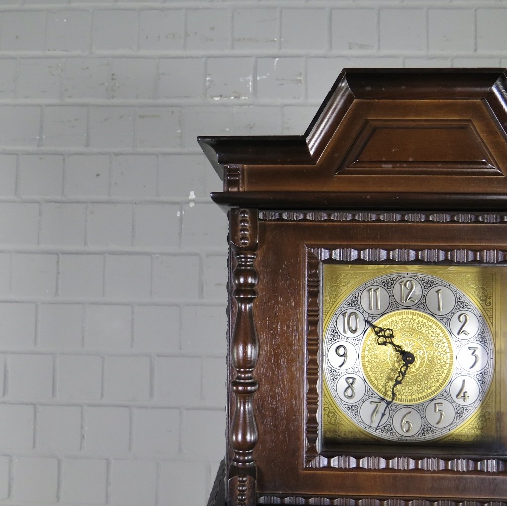 Standuhr Uhr Nussbaum Westminster