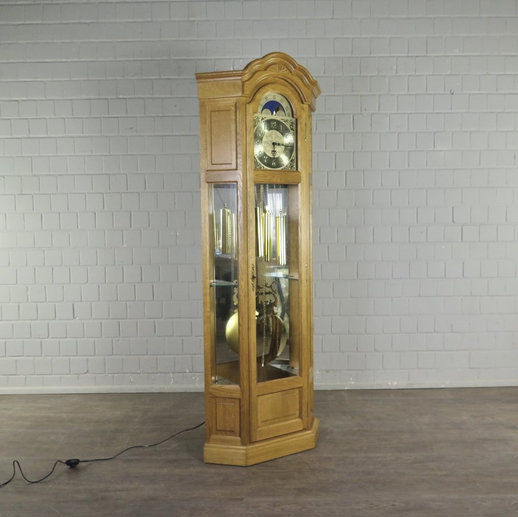 Standuhr Uhr Warmink Eiche Westminster