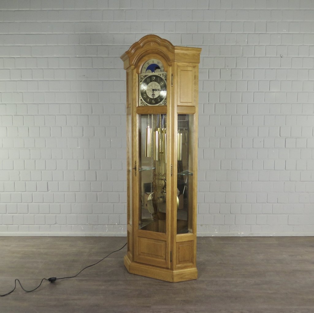 Standuhr Uhr Warmink Eiche Westminster