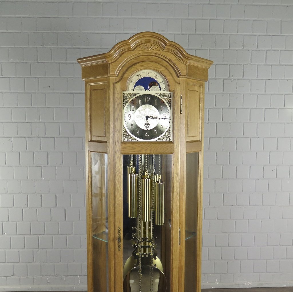 Standuhr Uhr Warmink Eiche Westminster