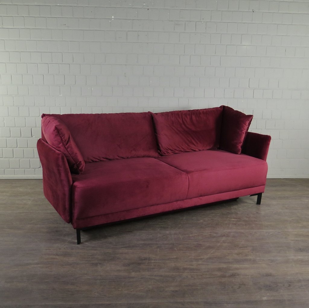 Schlafcouch Schlafsofa mit Bettkasten 2,20 m