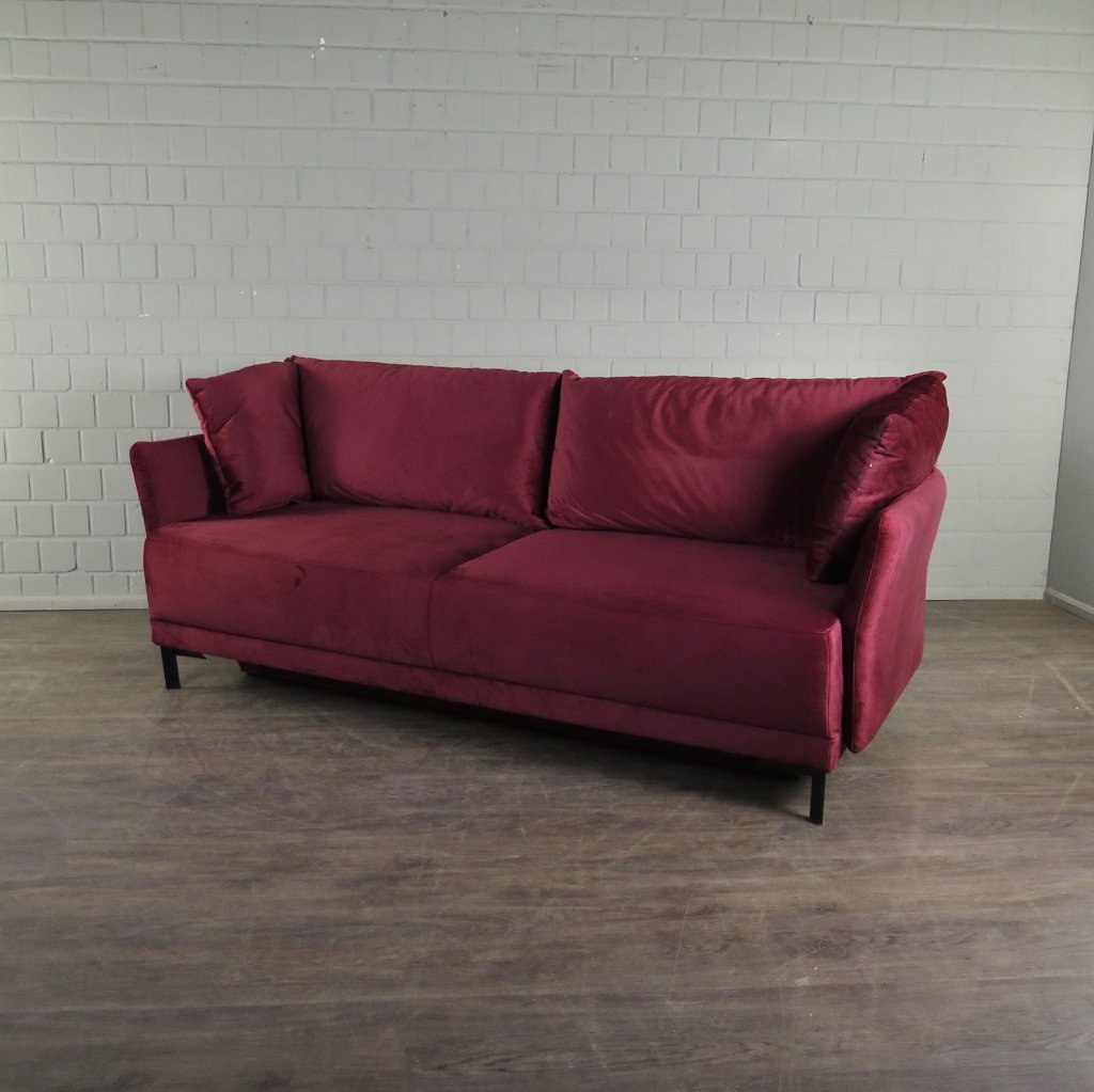 Schlafcouch Schlafsofa mit Bettkasten 2,20 m
