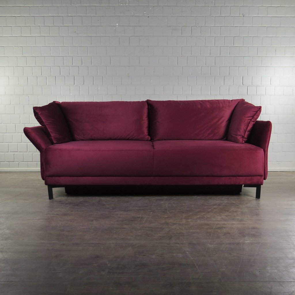 Schlafcouch Schlafsofa mit Bettkasten 2,20 m